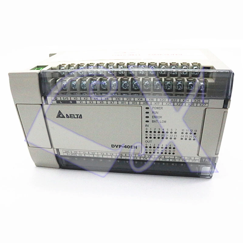 Оригинальный контроллер Delta PLC DVP40EH00T3 EH3 серии 100-240VAC 24DI 16DO NPN транзистор с выходом в