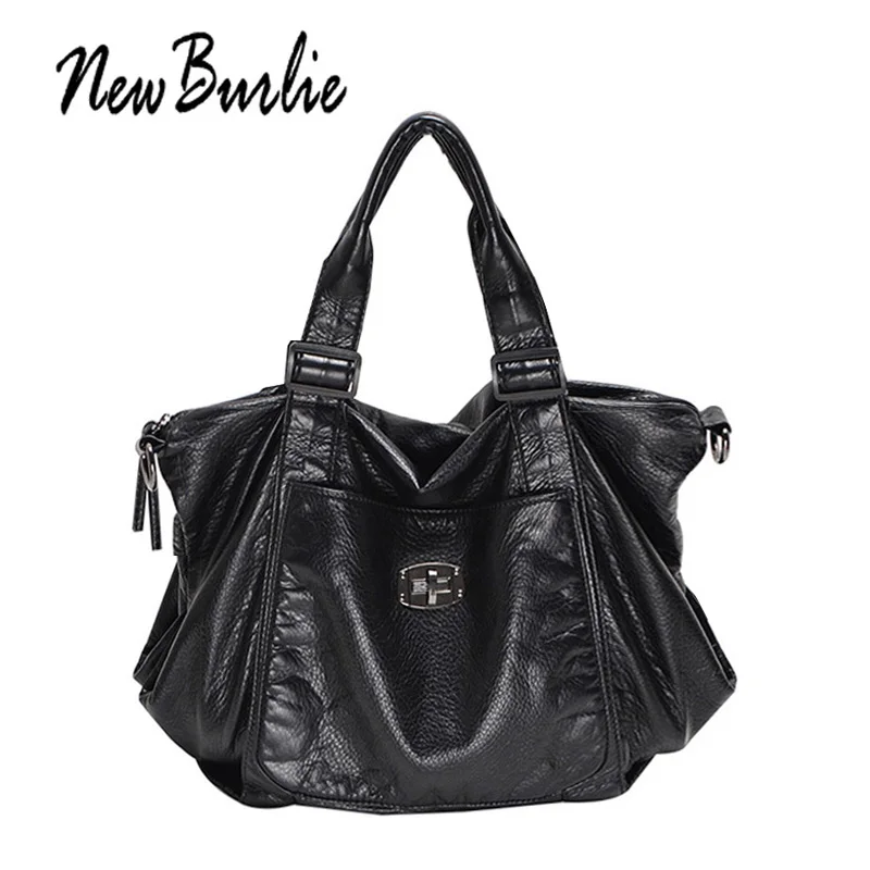 Новые сумки Burlie из искусственной кожи женские через плечо сумка-хобо для женщин