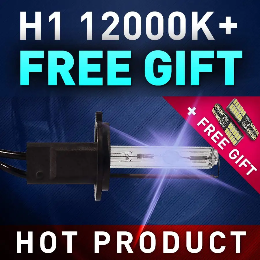 1 пара ксеноновых ламп H1 12000K 35 Вт ксеноновый светильник сменный автомобильный