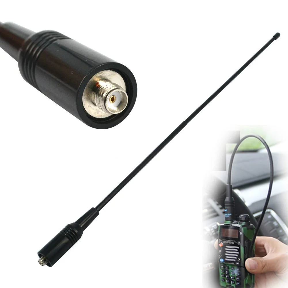 40 см NA-771 SMA-Female Двухдиапазонная 10 Вт антенна для Baofeng UV5R UV-82 SAUS Полезная