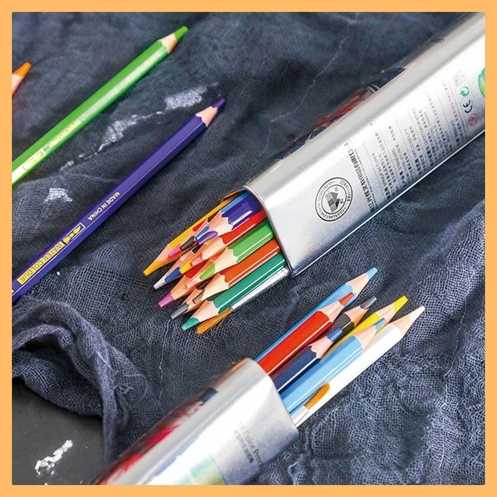 SYU 12/18/24/36/48 water-soluble pencil color bright children's graffiti lead paint brush environmental safety NEW | Канцтовары для