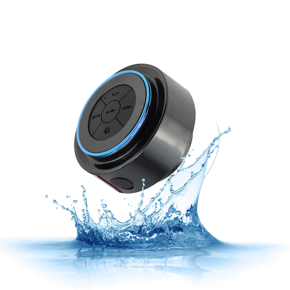 Новый Bluetooth Душ USB динамик беспроводной водонепроницаемый с FM радио встроенный