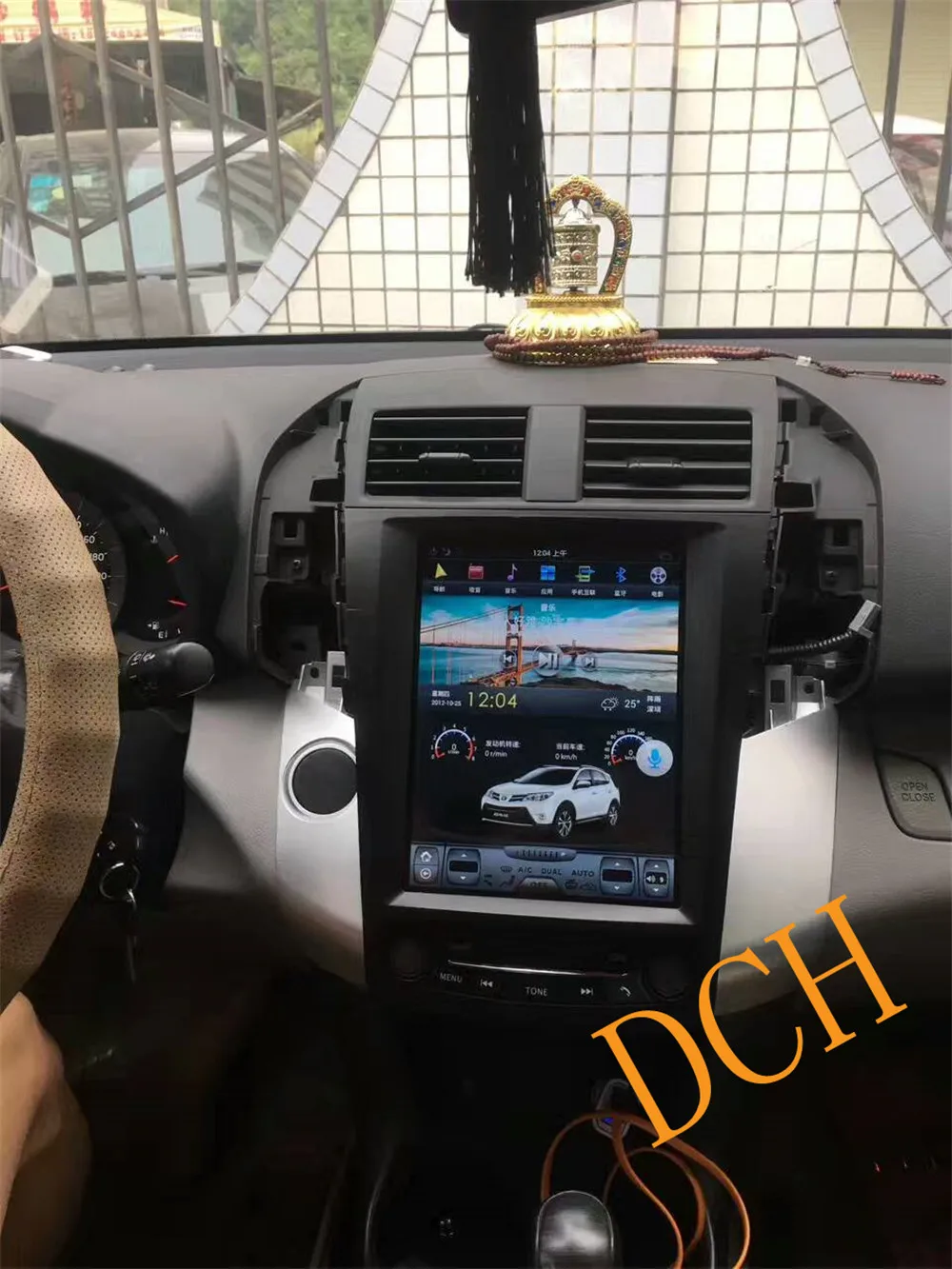 10,4 ''вертикальный экран Tesla стиль Android 8,1 автомобильный DVD gps навигация радио для Toyota RAV4 rav 4 2006-2012 PX6 CARPLAY ips