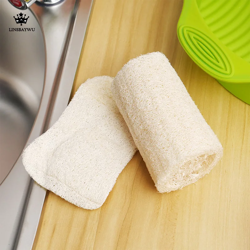 5 шт. натуральная мочалка для ванны душа и спа|sponge cleaning|kitchen scrubberbrush cleaning |