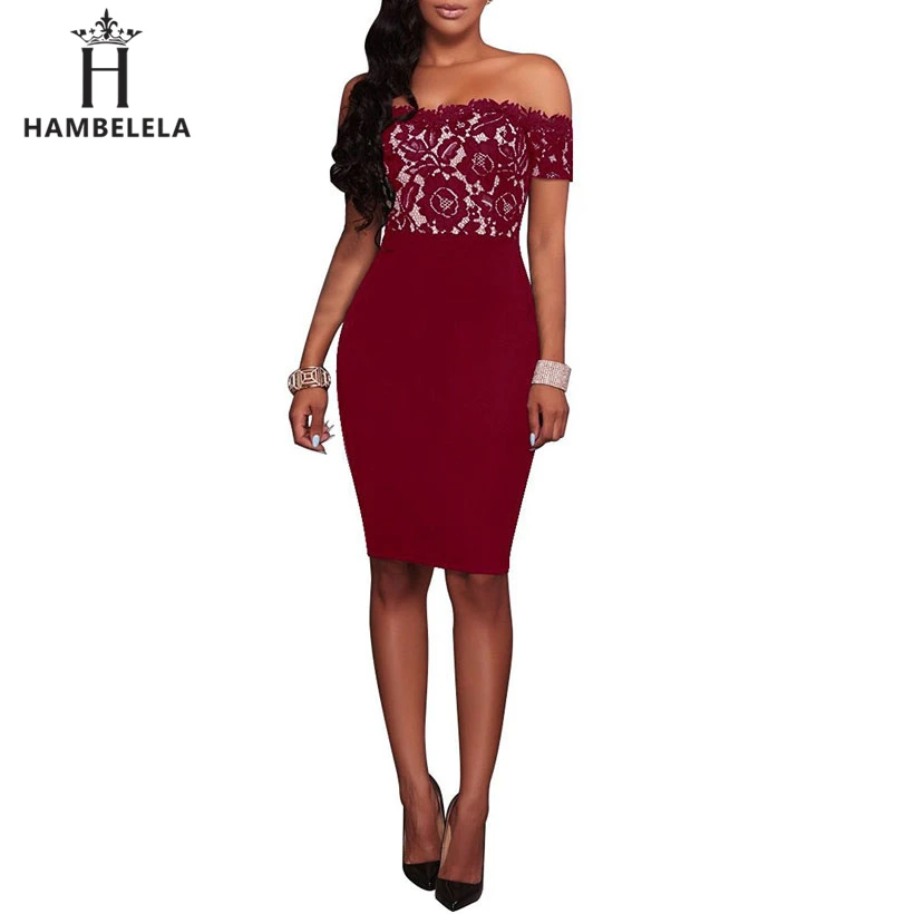 Женское платье-карандаш черное кружевное Повседневное для офиса | Женская одежда