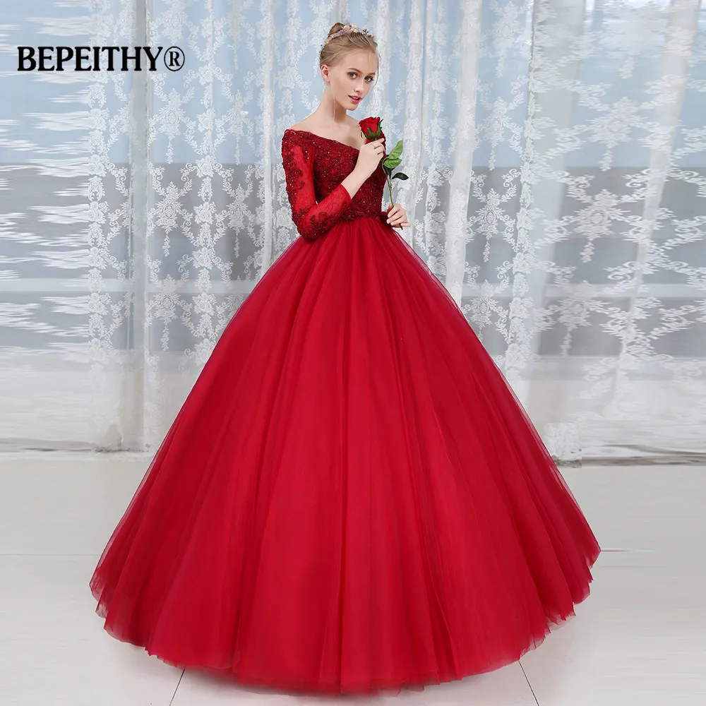 Robe De Soiree, бальное платье, кружевной топ, вечернее платье, вечерние, элегантные,, с длинным рукавом, длина до пола, винтажные, выпускные платья