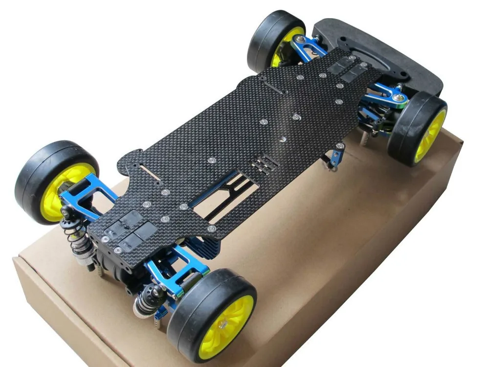 Сплав и углерода Tamiya TT01 tt01e вал привода 1/10 4WD Touring Car Рамки комплект | Игрушки хобби
