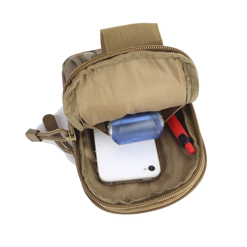 2018 waist bags men's Outdoor sports tactical pocket Smartphone Holster Cover Case bag military 6.26 | Спорт и развлечения