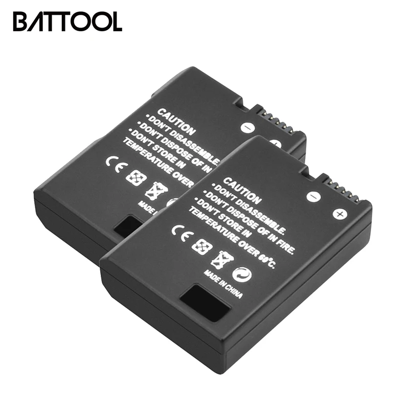 2 шт. 3 6 В 1400 мАч аккумуляторная батарея для Panasonic DMW BCF10E BCF10 DMC FS1 L20 FX60N FP8R FX65N