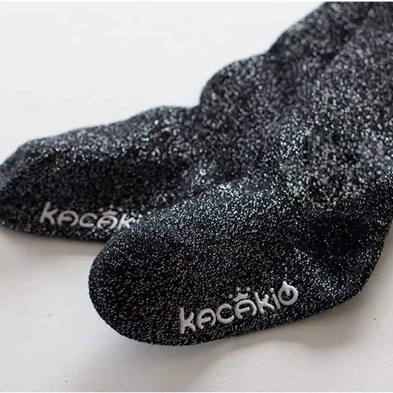 Детские колготки для девочек блестящие шелковые хлопковые детские От 0 до 8 лет |