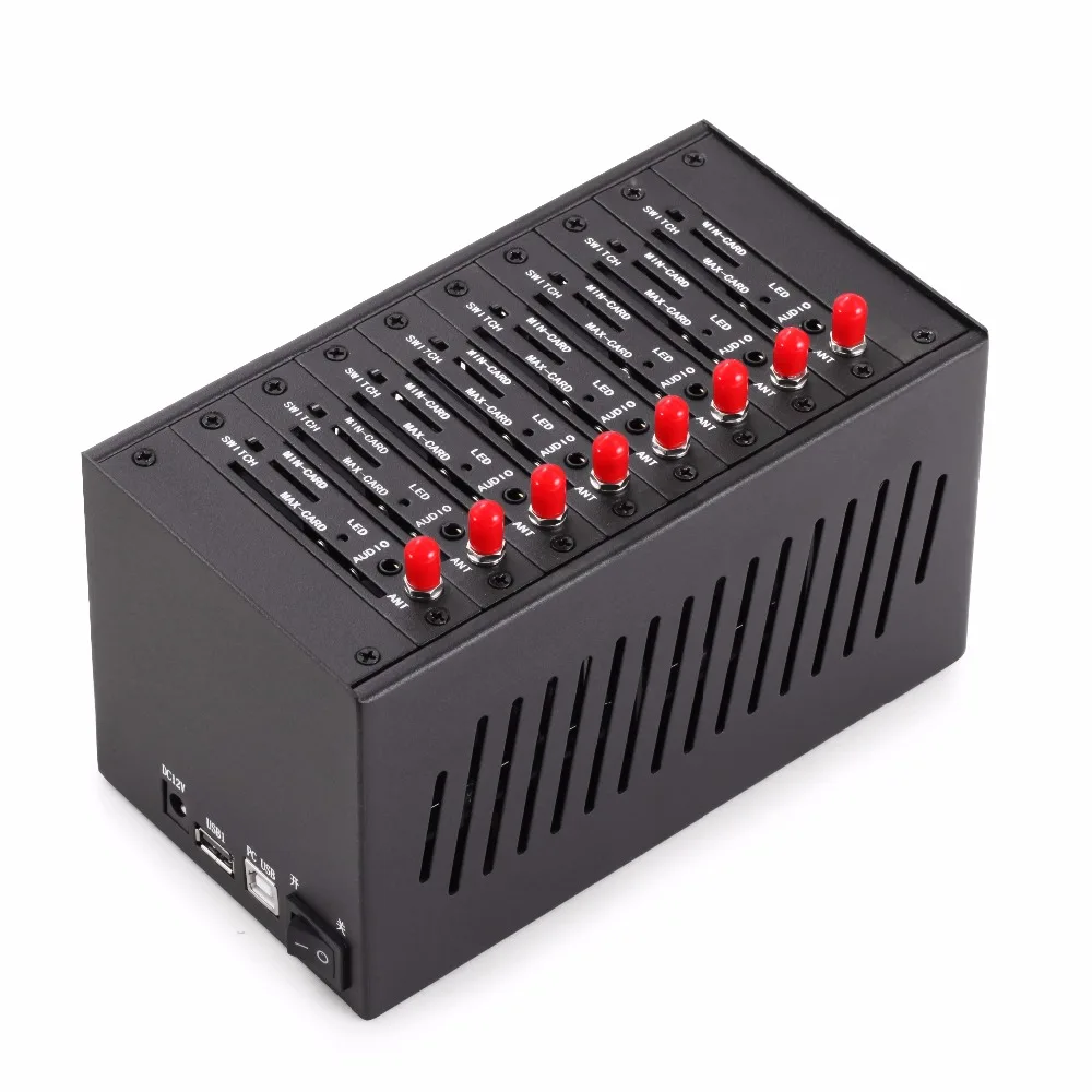 FIMT Wavecom GSM 8 Ports gsm Modem Pool switch MC39I |