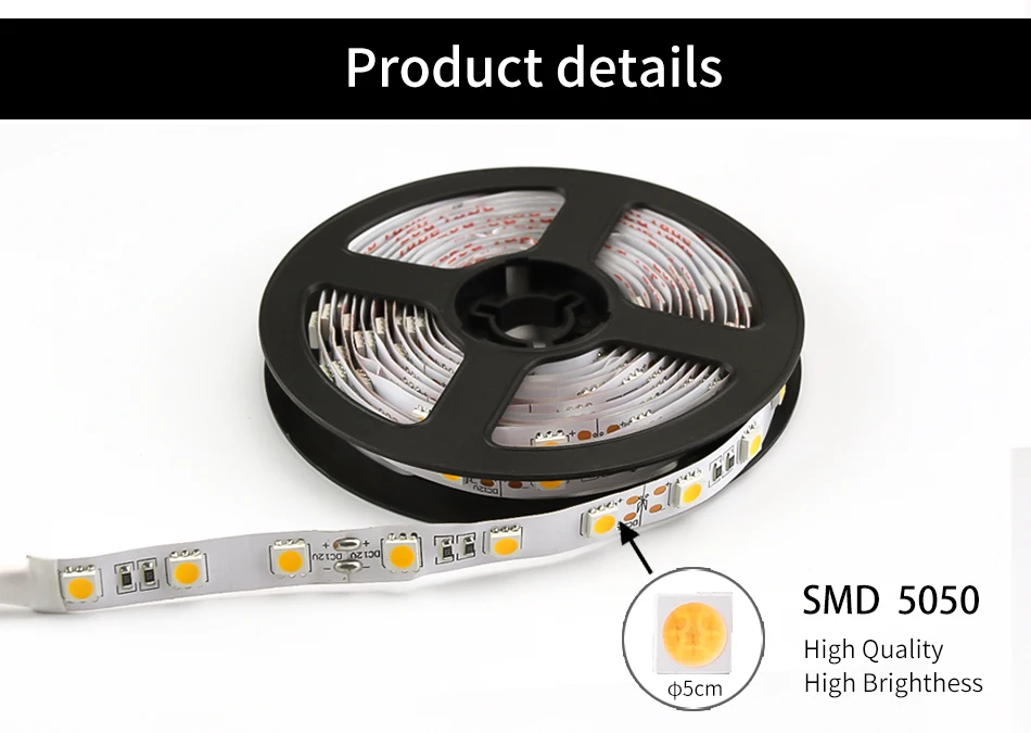 12 В RGB светодиодный светильник 5 м SMD 2835 Водонепроницаемая светодиодная лента теплый белый 60 Светодиодный s/M лента 12 в светодиодный адаптер питания+ 24Key пульт дистанционного управления полный комплект