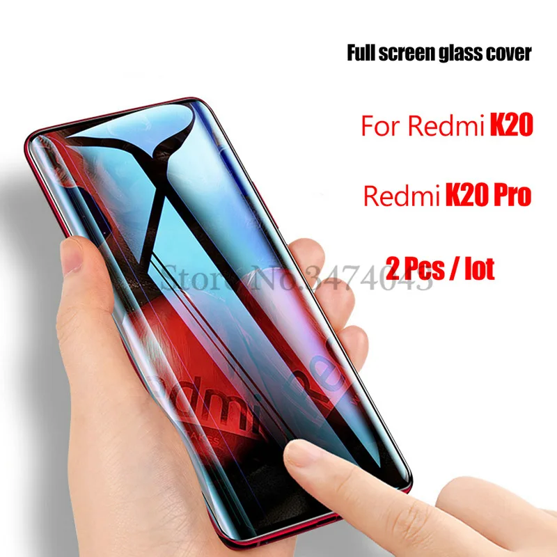 2 шт 9H закаленное стекло для Xiaomi Redmi K20 9T Pro защита экрана полное покрытие стекло для Xiaomi Redmi 9T K20 профессиональная защитная пленка