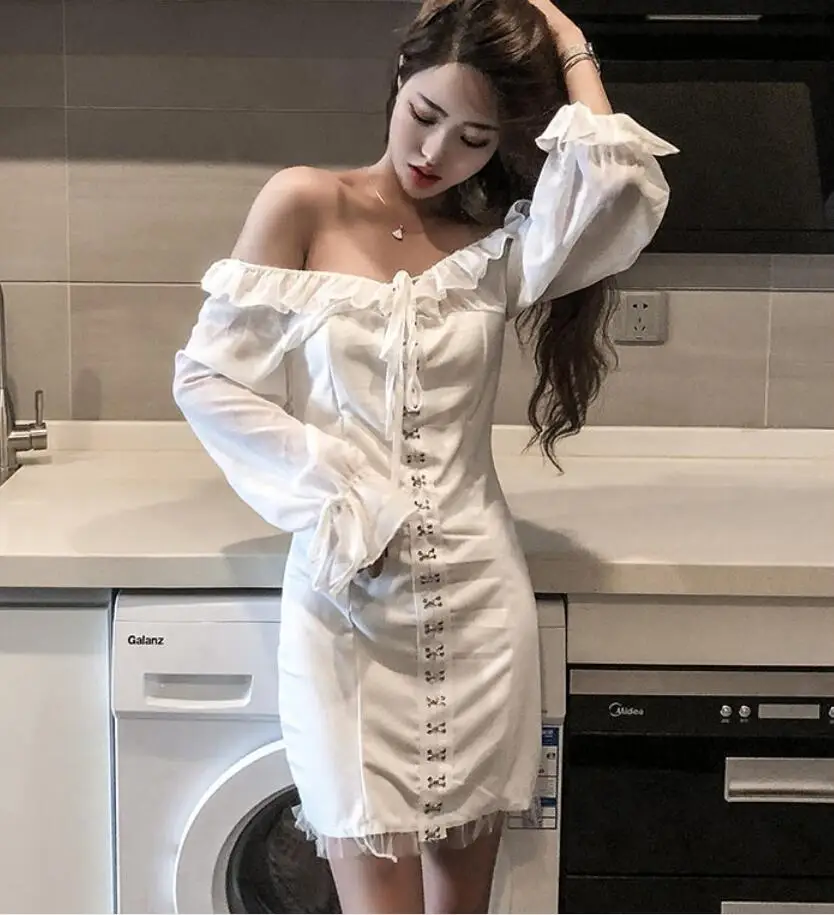 Vestidos бесплатная доставка новинка корейское высокое качество v образный вырез