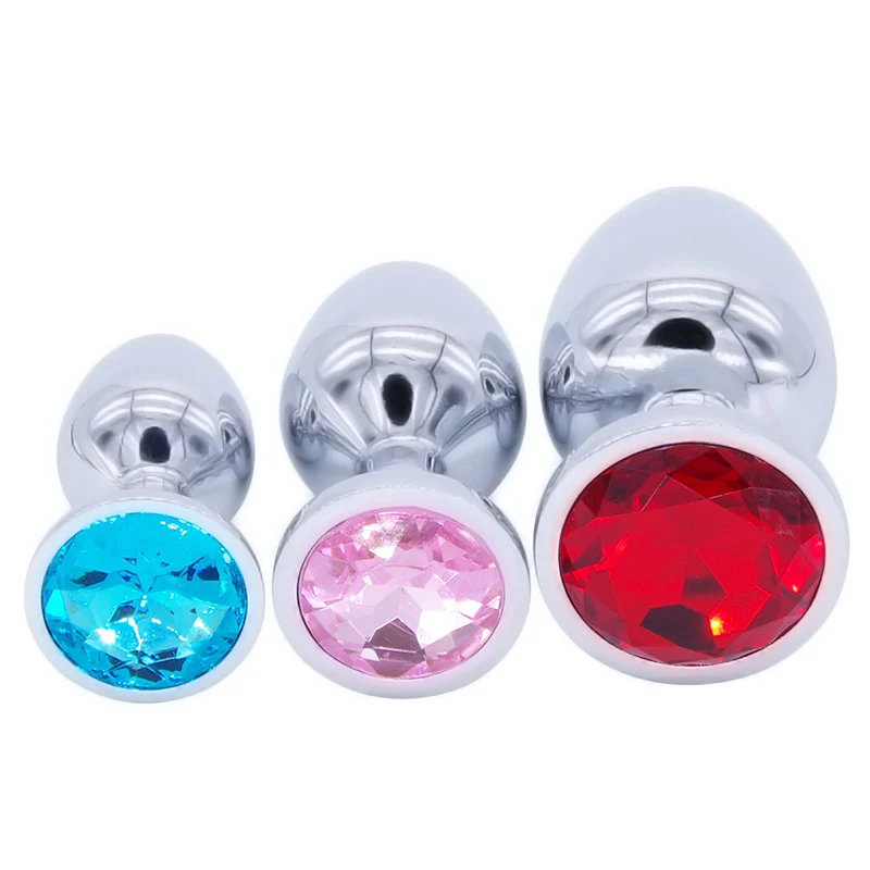 3 шт./компл. малый средний большой из нержавеющей стали металлическая Анальная