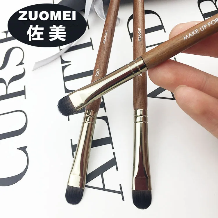Single Eyeshadow Brush Flame Shape Round Highlight Blush Concealer Makeup Nose Shadow | Красота и здоровье