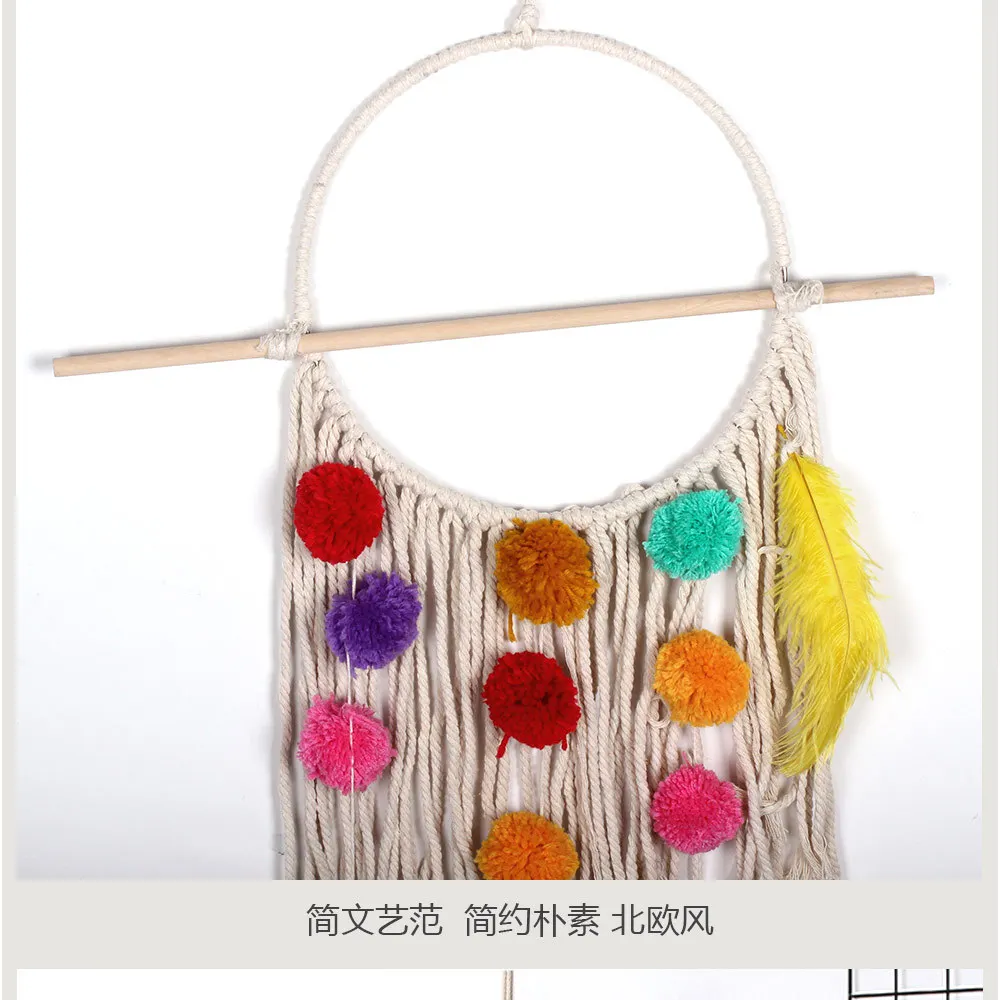 Гобелен исследование дома висит кулон Хлопок Европейский Нерегулярные Круг