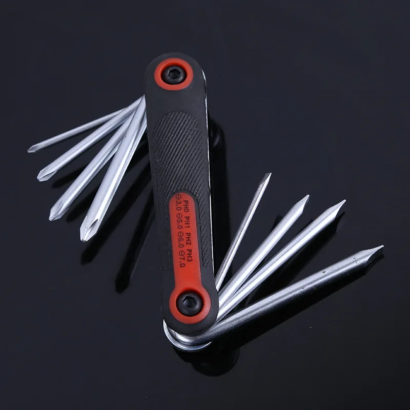 Шестигранный складной ключ Torx/шестигранный универсальный Phillips 8 в 1 | Инструменты