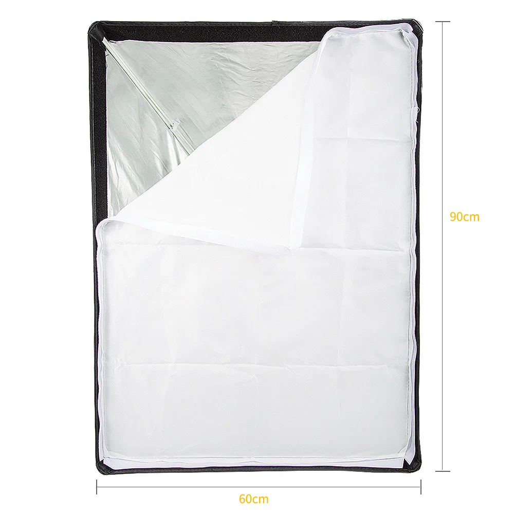 Godox прямоугольный зонтик Softbox 60 см х 90 см 24in x 35.4in для строб студия вспышка для фотографирования