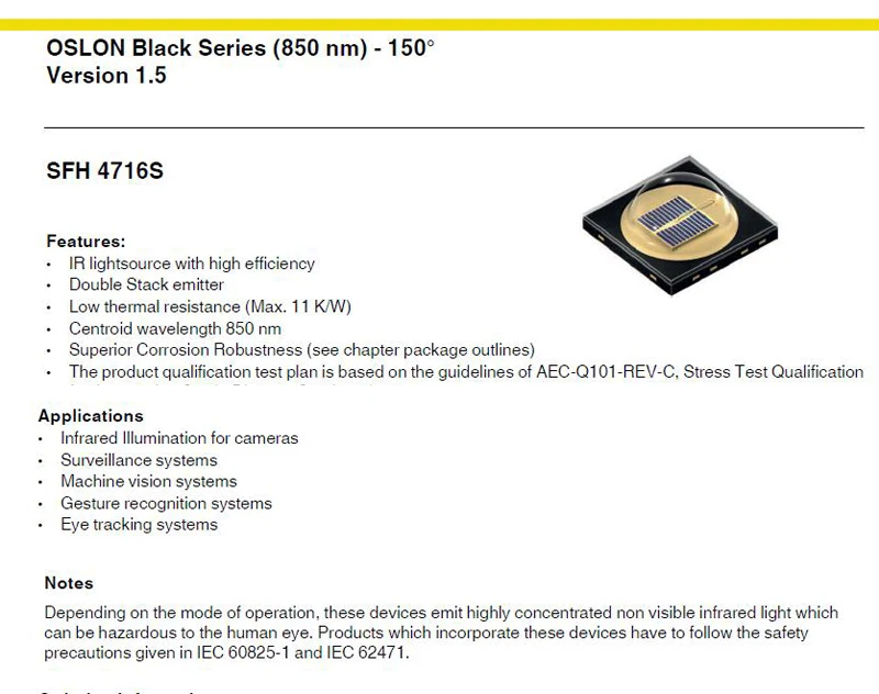 Hunging Flash светильник OSRAM 940nm Инфракрасный красный ИК 850nm масштабируемый 1 Режим ИК-Вспышка светильник инфракрасное ночное видение+ Крепление пульт дистанционного управления
