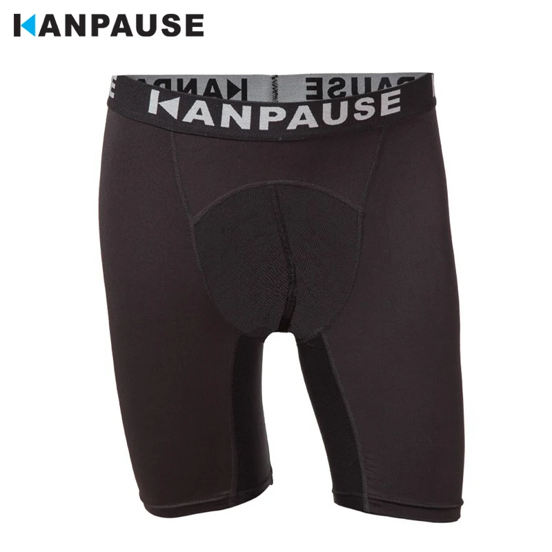 Новое поступление мужские беговые фитнес шорты KANPAUSE компрессионные колготки