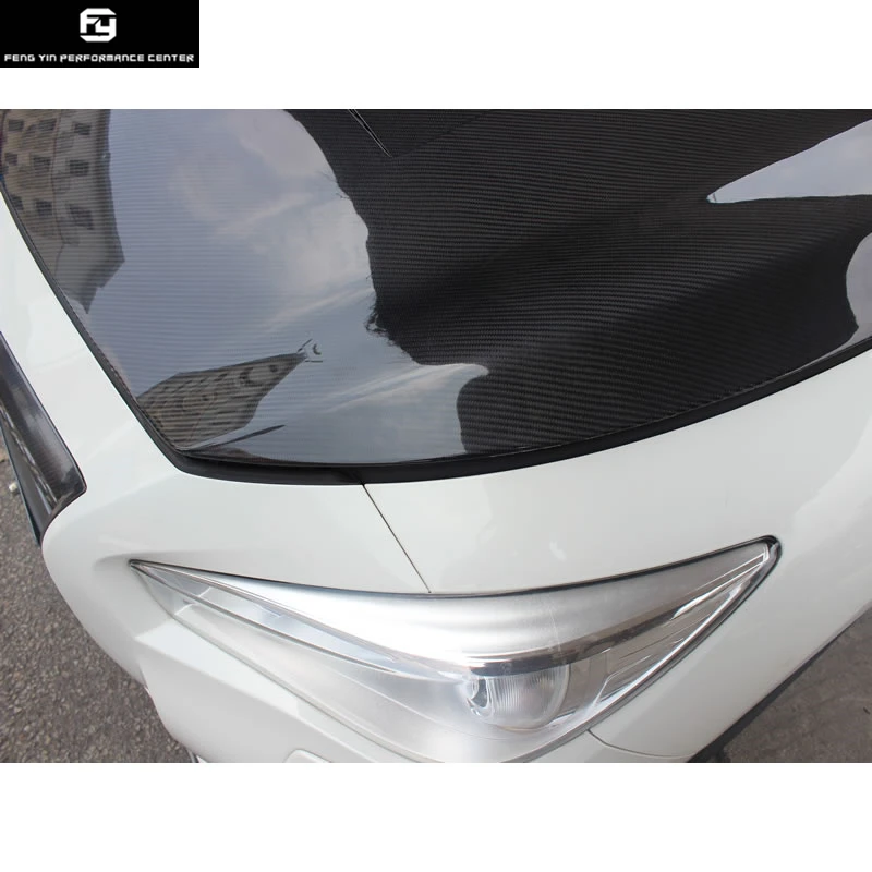 Q50 карбоновые капоты двигателя автомобиля крышки для Infiniti Q50 комплект кузова автомобиля