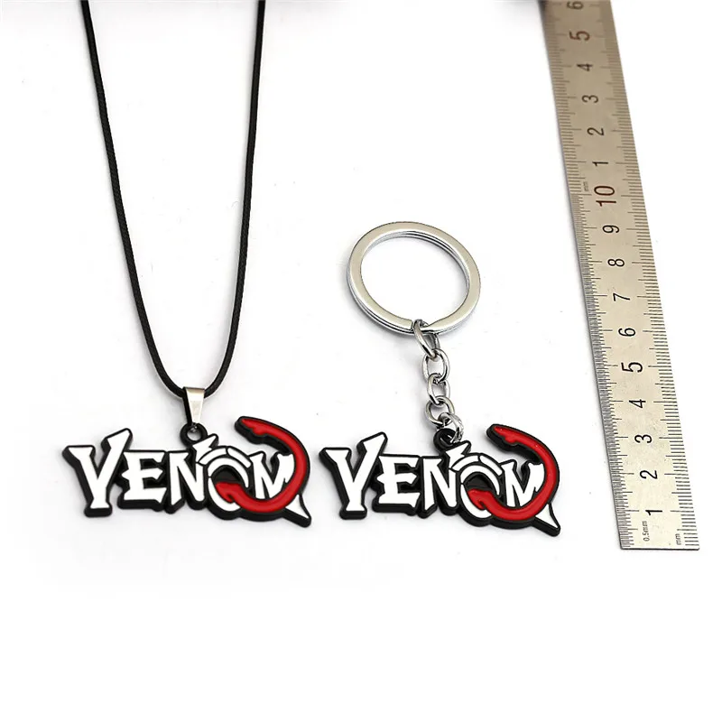 Новый Moive Venom брелок с буквенным логотипом Дэдпул для мужчин и женщин сумка