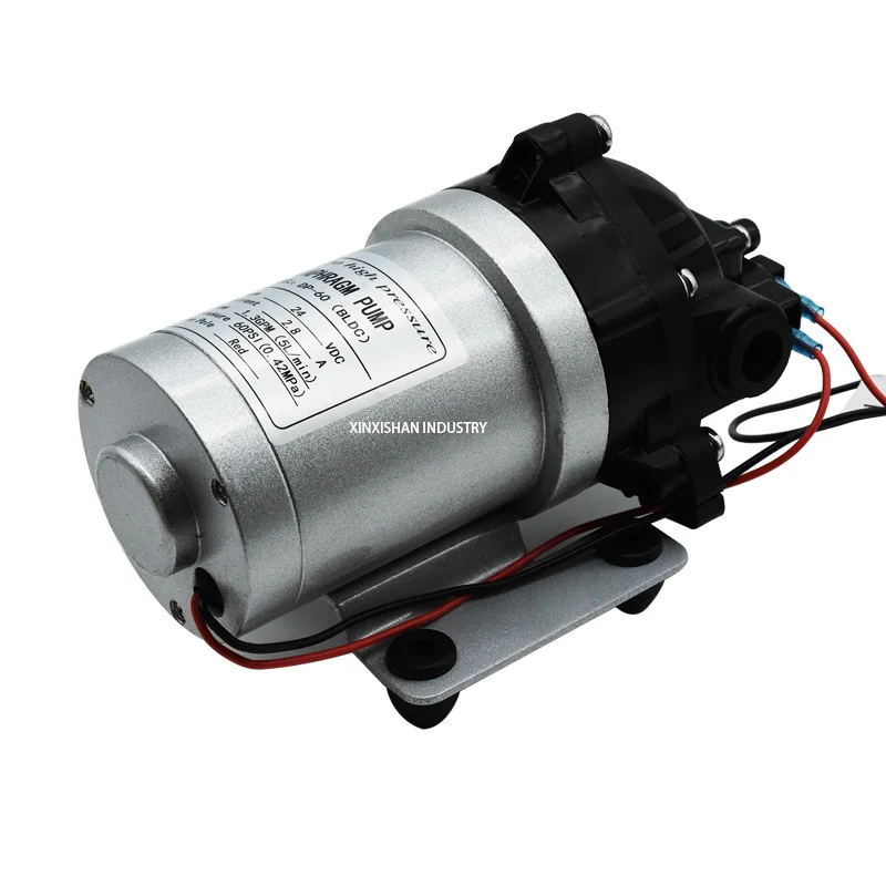 Бесщеточный Высокая Давление водяной насос DP-60(BLDC) 12/24V DC 5L/мин(1.3GPM) Self-подкачивающий мембранный насос Авто-Давление переключатель