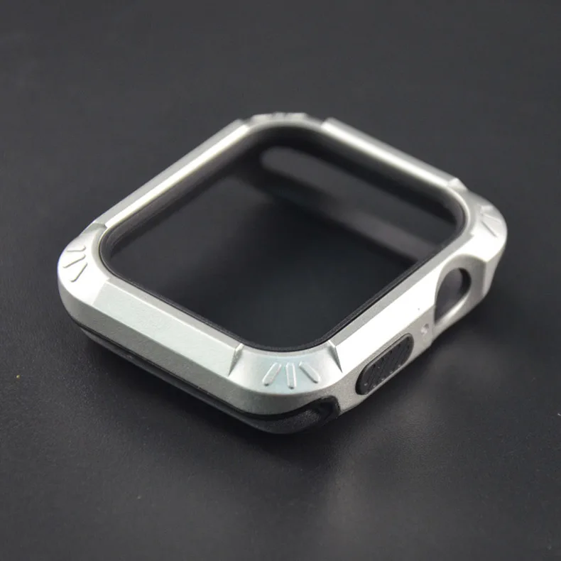 Силиконовый чехол для apple watch 4, 5, ремешок для apple watch, чехол 44 мм, 40 мм, iwatch band series 4 с полным покрытием, защита от падения, бампер