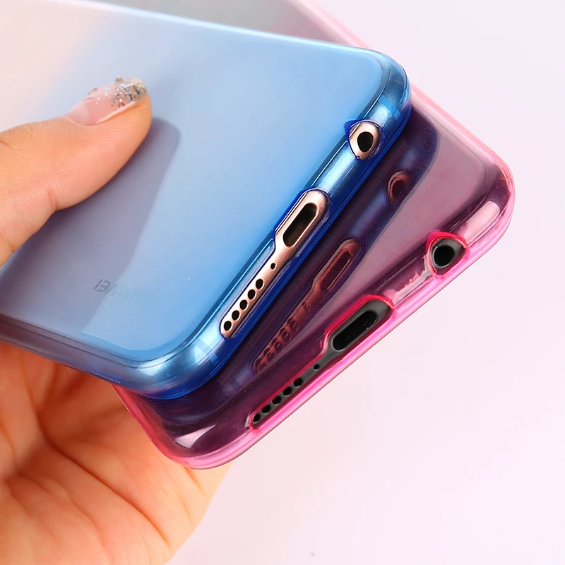 Ультратонкий чехол из ТПУ для Huawei Honor 10 9 Lite 8X 7C 7A Pro Y6 Y5 Prime 2018 Mate 20 P30 P20 P Smart|Бамперы| |