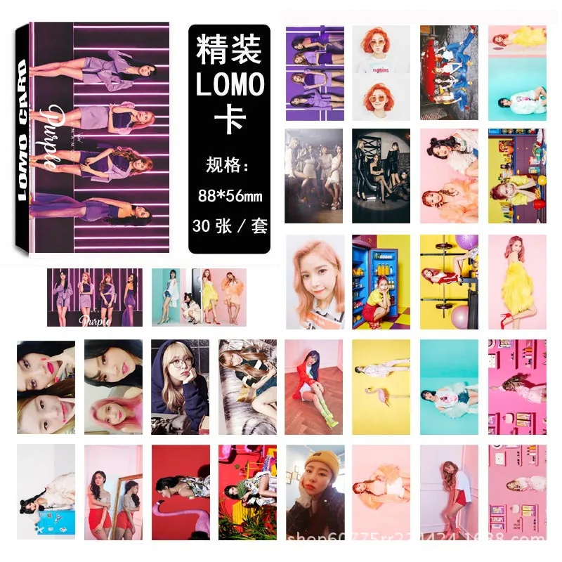 30 шт./компл. MAMAMOO Звездная ночь Lomo открытки украшения самодельные фото карты