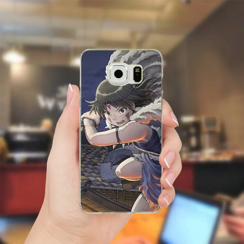 Hot Princess Mononoke Lovely Slim Soft TPU Phone Case for Samsung Galaxy Note 2 3 4 5 8 S2 S3 S4 S5 Mini S6 S7 S8 S9 Edge Plus | Мобильные