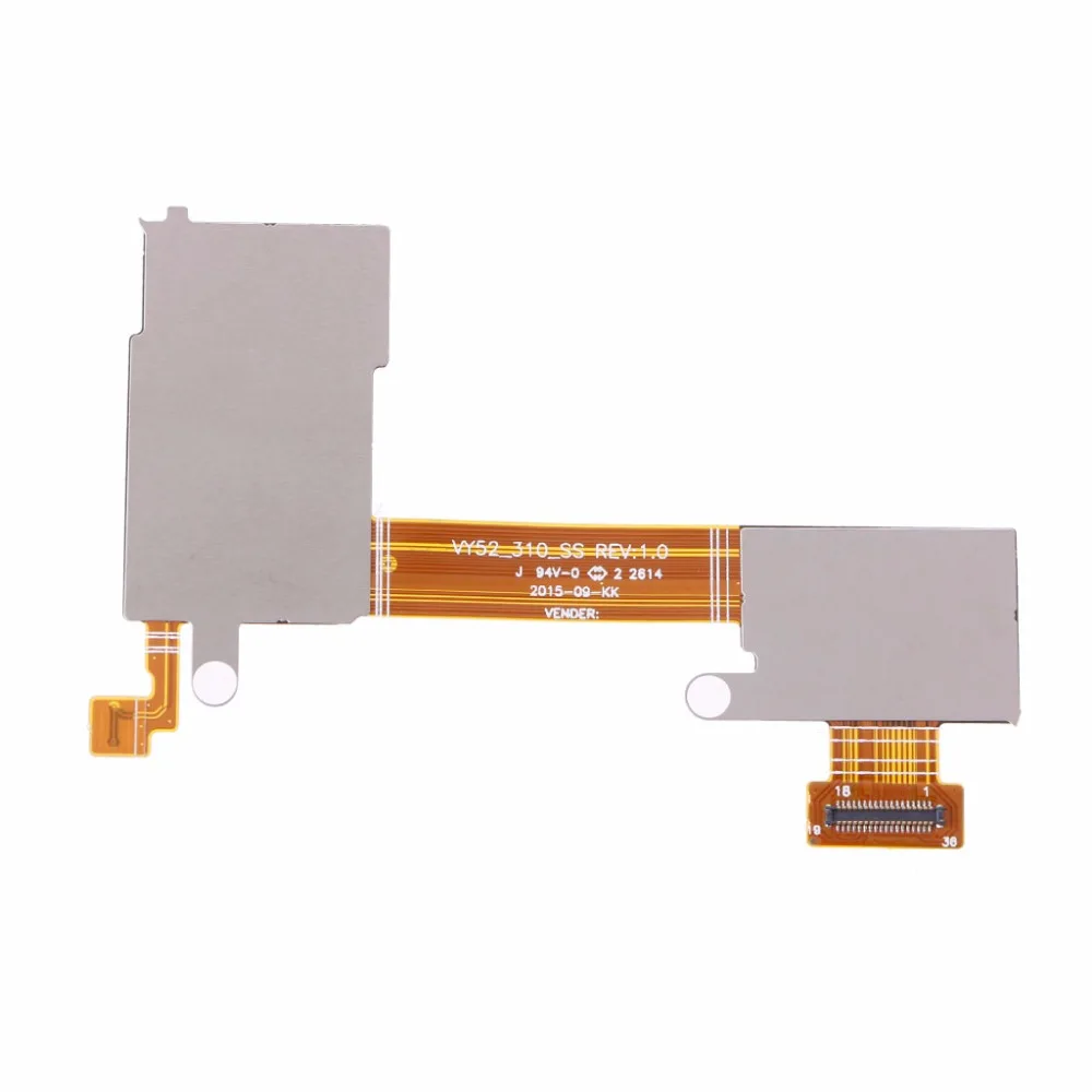 Для Sony Xperia M2 S50H D2303 D2305 D2306 устройство для чтения SIM-и SD-карт гибкий кабель лента |