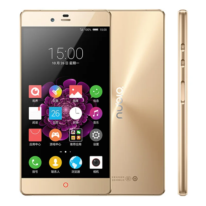 Nubia z9 max elite отпечатков пальцев металлический корпус 5.5 &quotмобильный Телефон 3 ГБ RAM