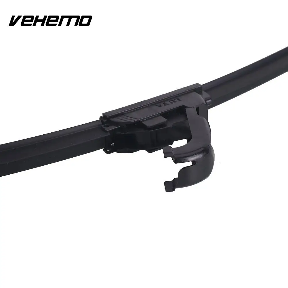 

Windshield Wiper Blade Wiper Bar Soft Bracketless Car Black Rubber Durable 16 Inch