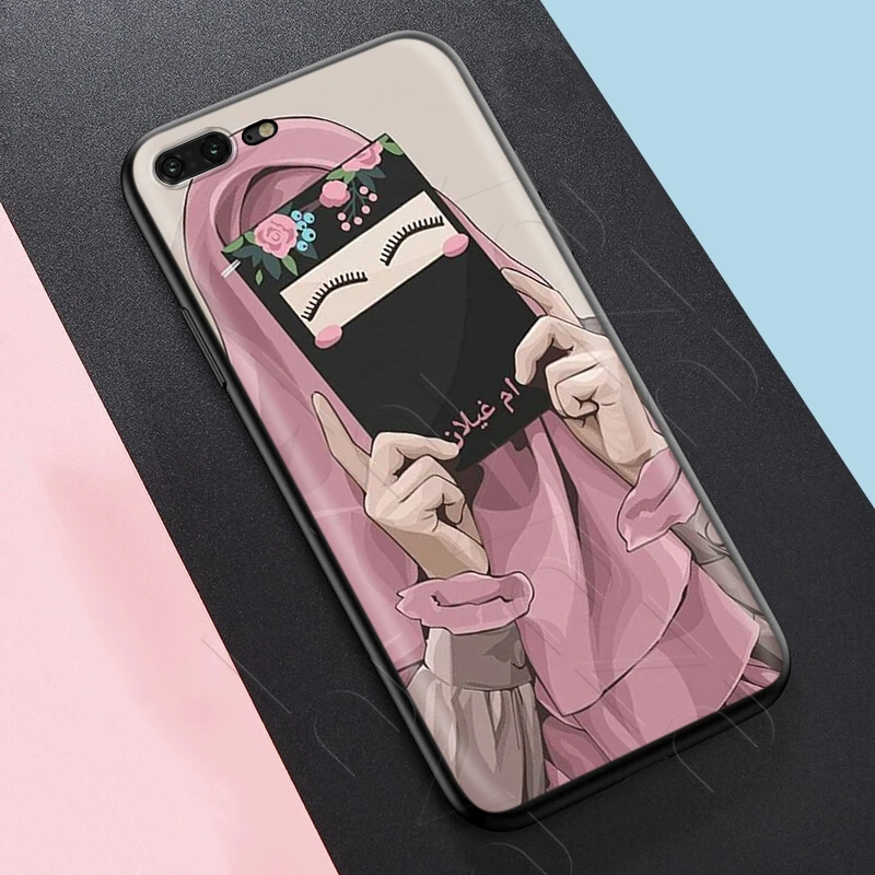 Лаваза исламский мусульманский хиджаби девушки арт чехол для iPhone 11 Pro XS Max XR X 8 7 6 6S