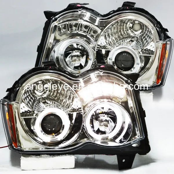 Для Jeep For Grand Cherokee светодиодные фасветильник ангельские глазки s передняя фара 2008
