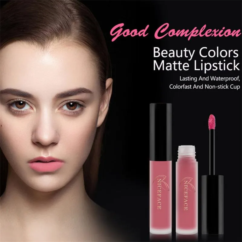 3 шт. водостойкая Матовая жидкая губная помада косметический блеск для губ набор
