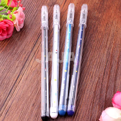 

(8pcs/lot) Simple style writing pens 0.38mm creative gel pen School office stationery stylo canetas supplies (dd-1280)