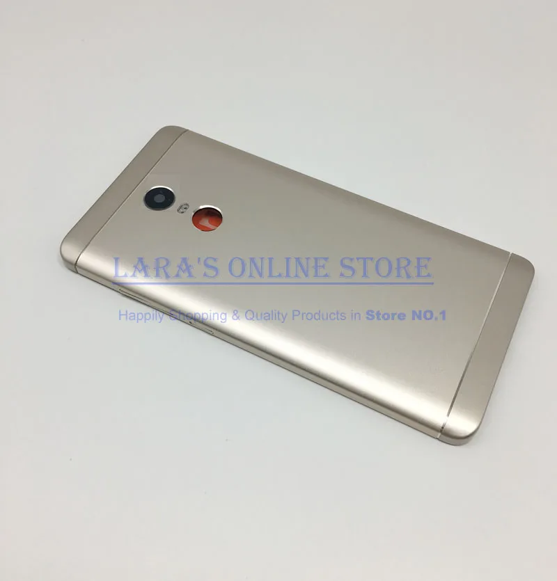 Металлический чехол на заднюю панель для Xiaomi Redmi Note 4X, крышка батареи с боковыми кнопками, крышка камеры 32 Гб(Snapdragon 625