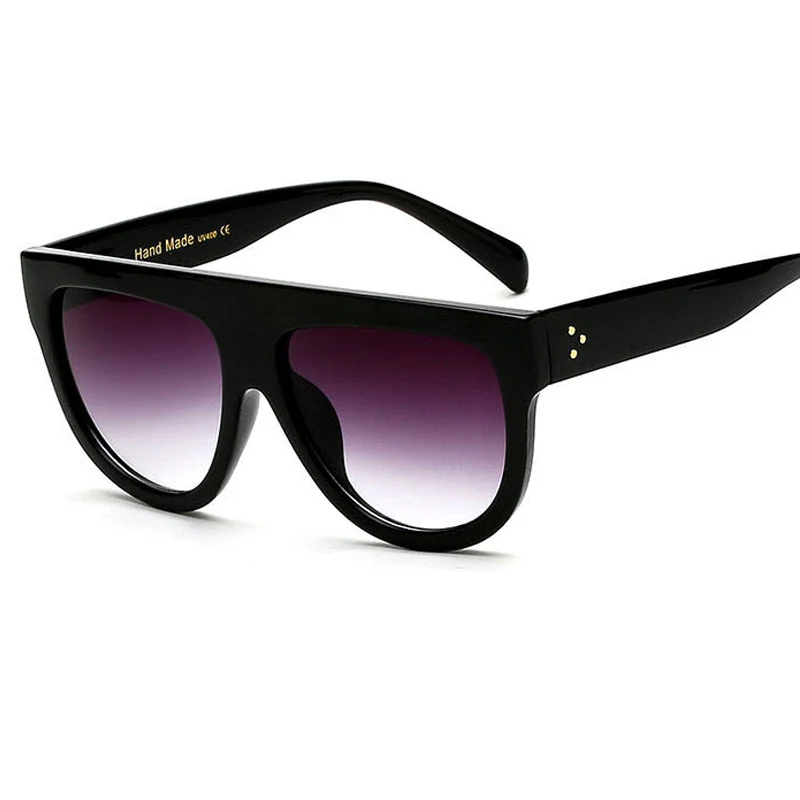 ALOZ MICC Oversized Women Sunglasses 2019 New Vintage Acetate Big Frame Square Gradient Eyewear Q55 | Аксессуары для одежды