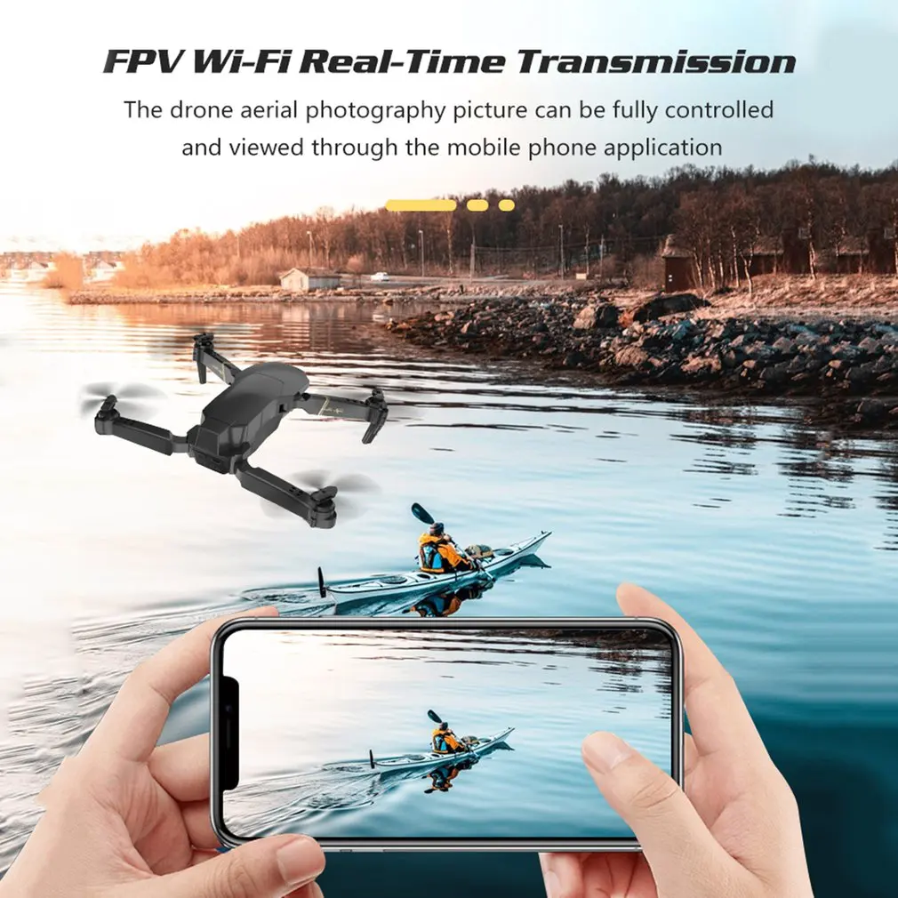 Новый GD89 WIFI FPV с широким углом обзора 480 P/1080 P HD камера высоким режимом удержания