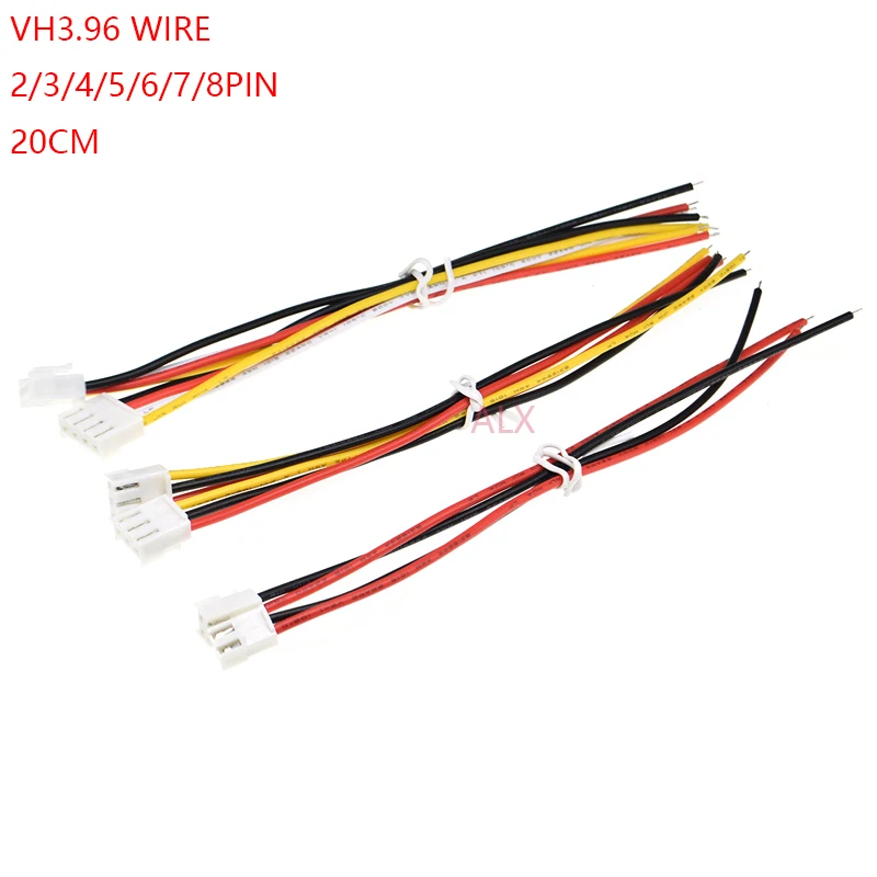 5 шт. 200 мм VH3.96 2/3/4/5/6/7/8/9/10 pin гнездовой разъем с проводом 3 96 2p/3p/4p/5p/кабель