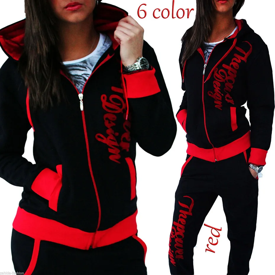 ZOGAA женский спортивный костюм спортивная одежда повседневный комплект из 2