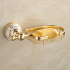 Золотой держатель для мыла, полка для ванной, дозаторы для мыла, настенные аксессуары для ванной, подставка для черного мыла