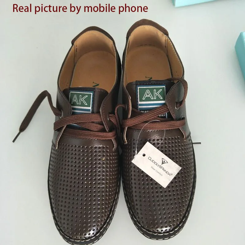 

CuddlyIIPanda Brand New Arrival 2019 Microfiber Leather Summer Breathable Soft Driving Men Chaussure Homme Net Surface Loafers