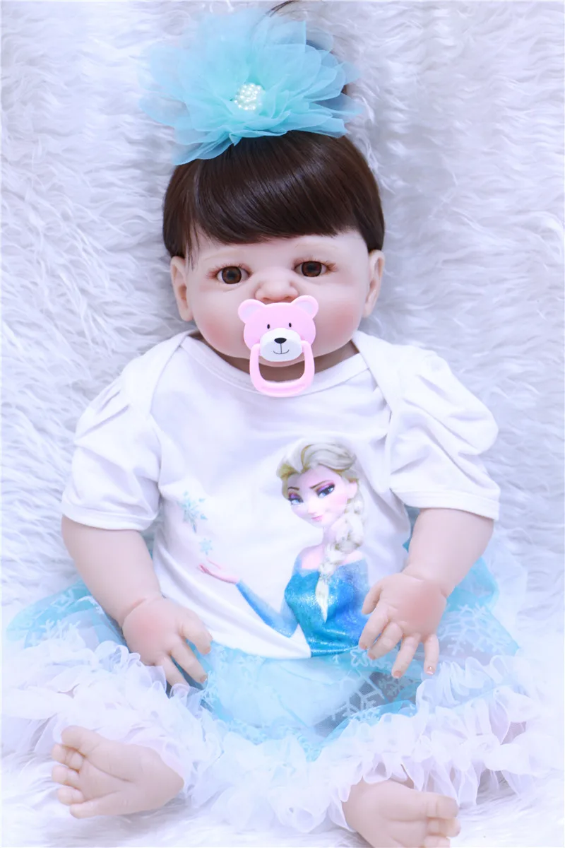 

NPK 23 "всего тела силикона Reborn Baby принцесса кукла игрушка купаться играть дома куклы lol оригинальный reborn bonecas подарок для ребенка игрушки куклы