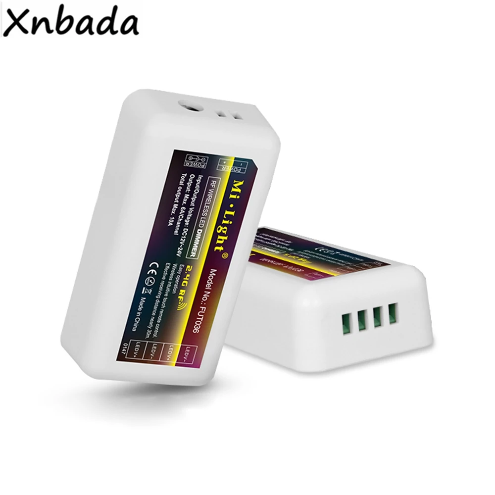 Mi светильник MiBoxer 2 4G FUT036 Беспроводной RF WW/CW Светодиодный диммер контроллер для