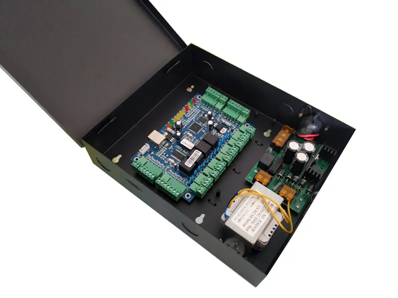 TCP/IP четыре дверца Управление с мощности чехол 110 V/220 V питания Поддержка мульти-функция доступа Система пожарной сигнализации и т. Д. sn: B04-set