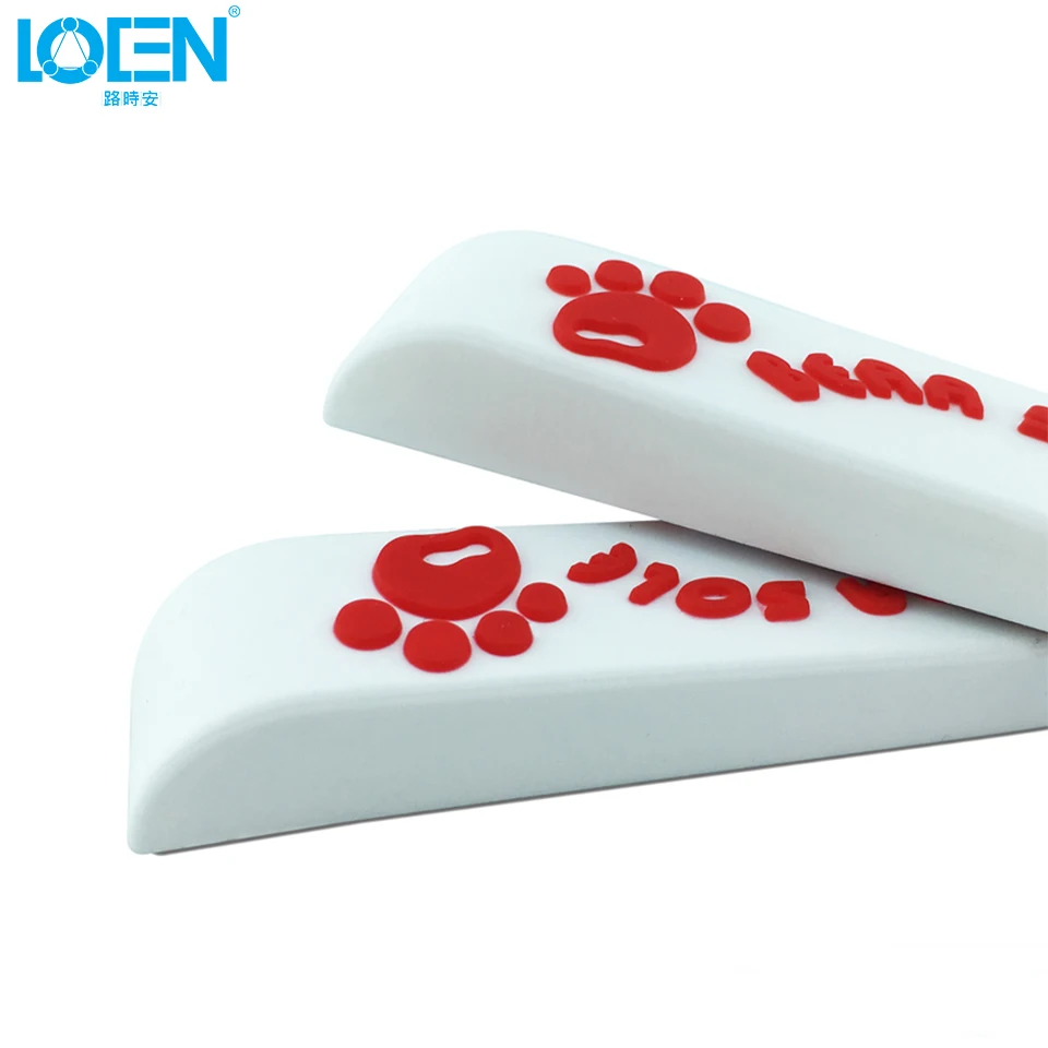 LOEN 6 шт./лот анти-столкновения наклейки для автомобиля дверь зеркало заднего вида защитные украшения наклейки полоски силикагель против царапин